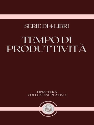 cover image of TEMPO DI PRODUTTIVITÀ